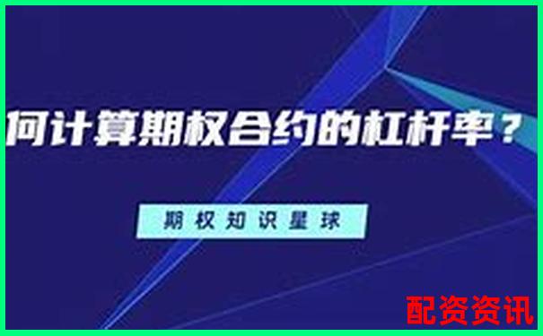 期權(quán)杠桿倍數(shù)的計算方法與原理詳解-中國股票配資網(wǎng)站有哪些平臺
